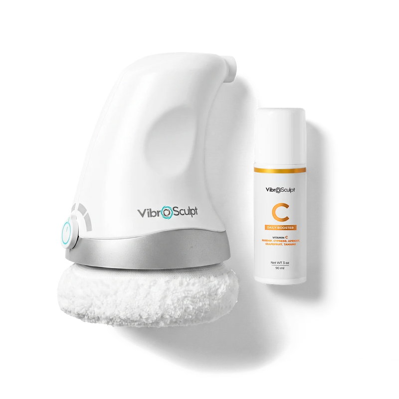 Vibro Sculpt device with Vitamin C oil