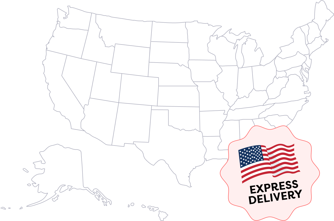 USA map